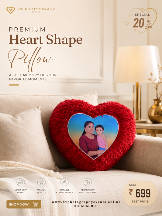 Pillow Heart shape